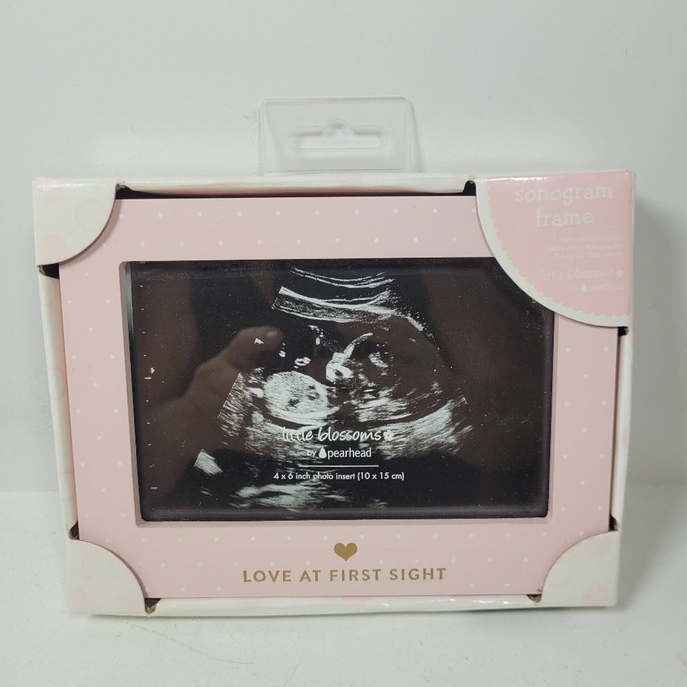 Pearhead Sonogram Frame Pink - Picture 2 of 8